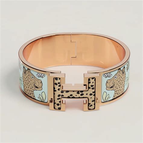 Hermès Les Leopards Bracelet 